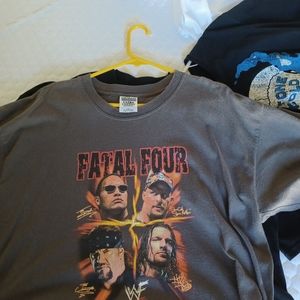Vintage Fatal Four Wrestling  Tshirt